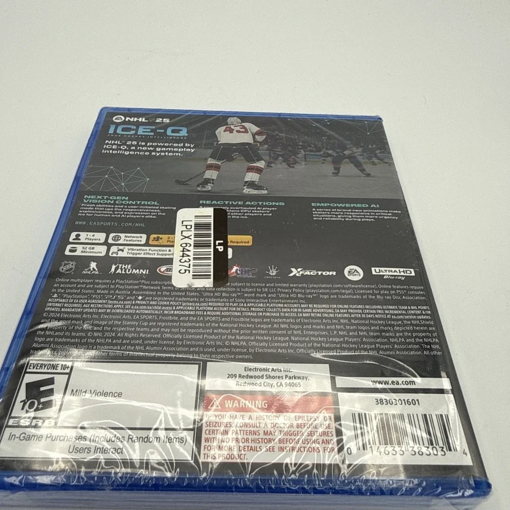 Electronic Arts NHL 25 (PlayStation 5)
